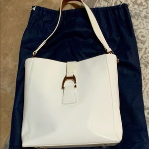 Dooney & Bourke Saffiano leather~Ashby with wristlet and key fab